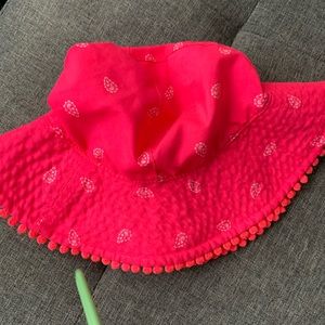 Infant girl swim hat